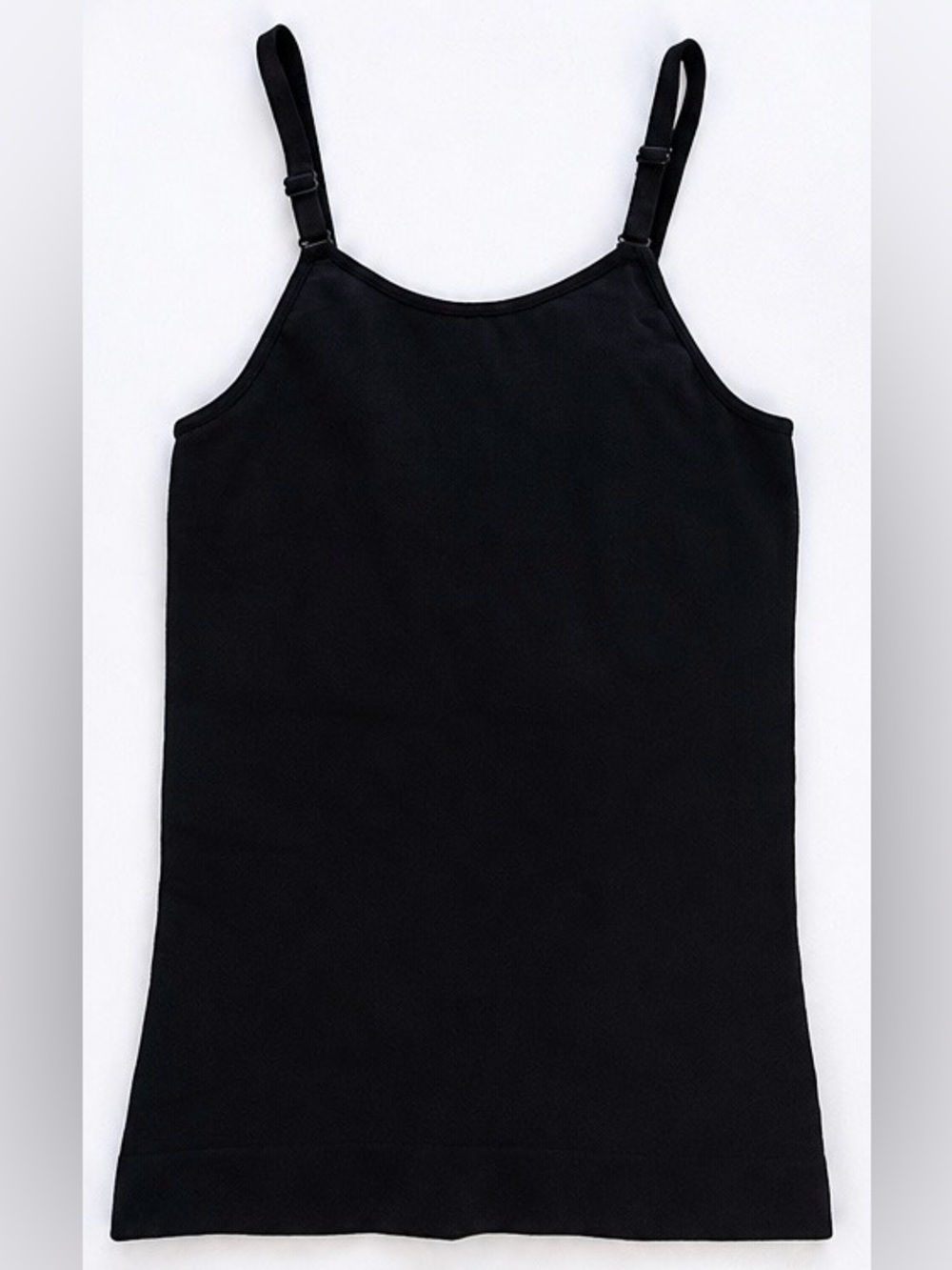 Shapermint Essentials Black Seamless Shaping Cami Tank Top Small - Picture 2 of 6